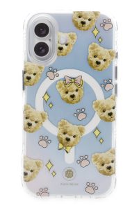 ZuckBear iPhone 16 Darnell Frosted Laser Magsafe Kapak - Şeffaf