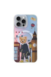 ZuckBear iPhone 16 Pro Darnell Frosted Laser Magsafe Kapak - London