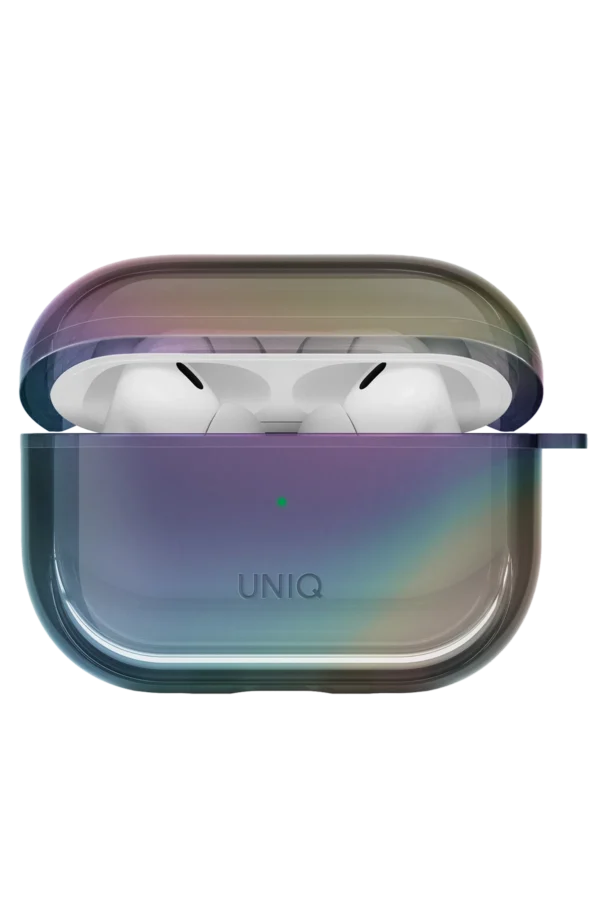 Uniq Airpods Pro 2 (2.nesil) Iridescia Hang Kılıf - Midnight Quartz