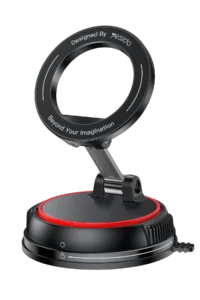 Yesido C224 Elektrik Vantuz Özellikli Manyetik Araç Tutucu - Siyah