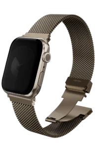 Uniq Watch Ultra 41mm Dante Pro Çelik Örgü Kordon - Gold