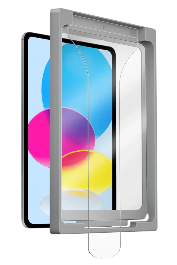 Uniq Apple iPad 2025 10.9 (10.Nesil) Optix Exofit Applicator HD Tablet Cam Ekran Koruyucu - Şeffaf