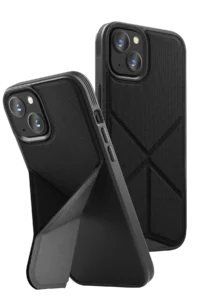 Uniq iPhone 14 Plus Transforma Magsafe Standlı Kapak - Siyah