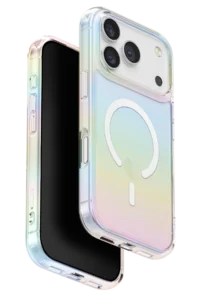Uniq Apple iPhone 17 Pro Max Iridescia Magsafe Kapak - Rainbow