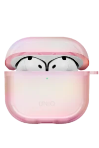 Uniq Airpods 4 (4.nesil) Iridescia Hang Kılıf - Pembe