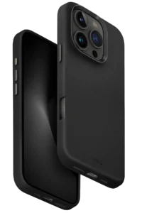 Uniq iPhone 16 Pro Max Lyden Magsafe Deri Kapak - Siyah