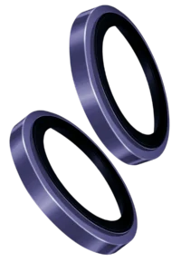 Uniq iPhone 17 Pro Max Optix Çelik Çerçeveli Sapphire Kamera Lens Koruyucu - Lacivert