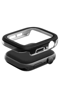 Uniq Watch 42mm Voute Camlı Kasa Ekran Koruyucu - Siyah