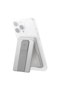 Uniq Heldro ID Manyetik Kartlıklı Kaydırmaz Stant - Gri