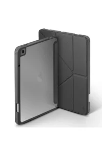 Uniq iPad 10.2 (9.nesil) Moven Standlı Tablet Kapak - Gri
