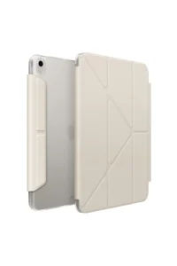 Uniq iPad Air 13 (2024) Camden Katlanabilir Tablet Kapak - Bej