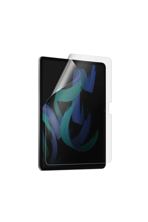 Uniq iPad Pro 12.9 (2024) Optix Paper Sketch Tablet Nano Koruyucu - Siyah