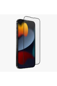 Uniq iPhone 14 Optix Vivid Pro Cam Ekran Koruyucu - Siyah
