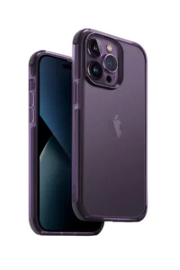 Uniq iPhone 14 Pro Combat Kapak - Derin Mor