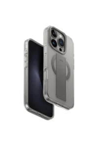 Uniq iPhone 16 Pro Heldro Max Magsafe Standlı Kapak - Titan Gri