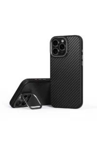 Uniq iPhone 16 Pro Keva Max Karbon Magsafe Kapak - Siyah