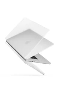 Uniq Macbook Air 15 (2023) Claro Mat Macbook Kapak - Şeffaf