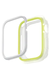 Uniq Watch 41mm Moduo Camlı Kasa Ekran Koruyucu - Sarı-Beyaz