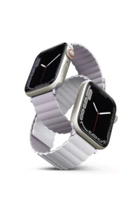 Uniq Watch 41mm Revix Reversible Manyetik Kordon - Lila-Beyaz