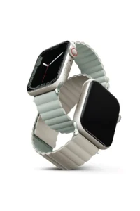 Uniq Watch 41mm Revix Reversible Manyetik Kordon - Yeşil-Bej