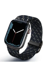 Uniq Watch Ultra 49mm Aspen Designer Örgülü Kordon - Lacivert