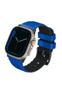 Uniq Watch Ultra 49mm Linus Airosoft Silikon Kılıf - Mavi