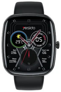 Yesido CA165C 1.2M 2in1 Bir Ucu USB ve Type-C to Type-C PD Hızlı Şarj Kablosu - Siyah