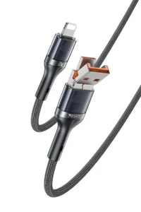 Yesido CA166 1.2M 240W Type-C to Type-C PD 2.0 Hızlı Şarj Kablosu - Siyah