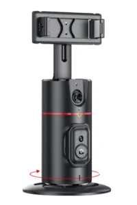 Yesido SF17 360 Derece Bluetooth 5.0 Kontrollü 2M Tripodlu Selfie Gimbal - Siyah