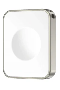 Keephone IC-017 Ekstra Type-C Çıkışlı Saat Kablosuz Şarj Aleti - Gümüş