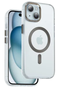 Keephone iPhone 15 Dazzle Pro Matte Magsafe Kılıf - Çöl Titanyum