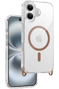 Keephone iPhone 16 Plus MagRock Magsafe Kılıf - Çöl Titanyum