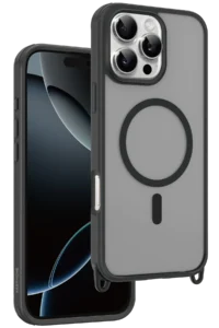 Keephone iPhone 16 Pro MagArmor Magsafe Kılıf - Siyah