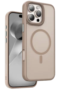 Keephone iPhone 16 Pro Mago Pro Magsafe Kılıf - Çöl Titanyum