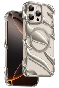 Keephone iPhone 16 Pro Max Helios Magsafe Kılıf - Gold