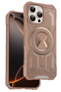 Keephone iPhone 16 Pro Max Monarch Magsafe Kılıf - Çöl Titanyum