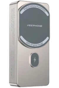 Keephone PB37 MagCube 10.000 mAh Type-C 20W PD Magsafe Destekli Powerbank - Titanyum