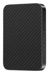 Keephone PB51 Brendy Kevlar 10.000 mAh 22.5W USB 20W Type-C ve 15W Kablosuz Şarj Destekli Magsafe Powerbank - Siyah